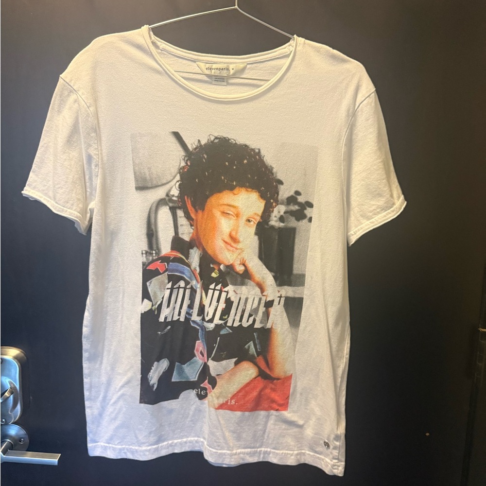 Eleven Paris White Influencer Saved by the Bell Graphic Tee